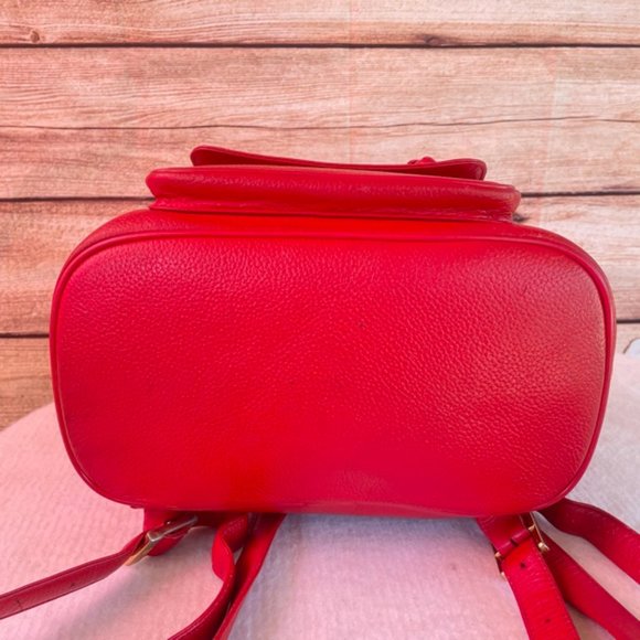 AUTHENTIC MCM Red Backpack - Picture 6 of 12